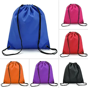 Polyester drawstring bag